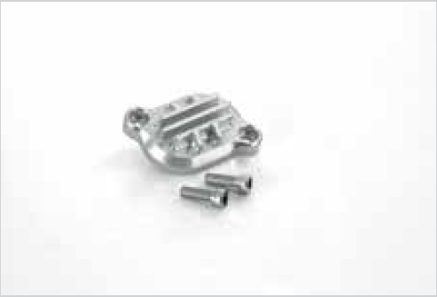 HONDA MONKEY KITACO HANDLE BRACE - SILVER 