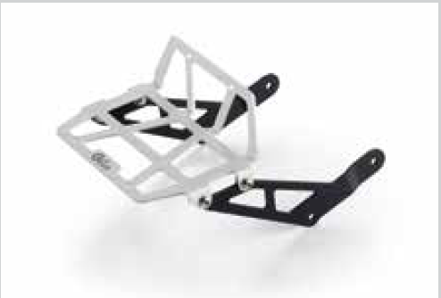  HONDA MONKEY GCRAFT FRONT LUGGAGE RACK - SILVER 