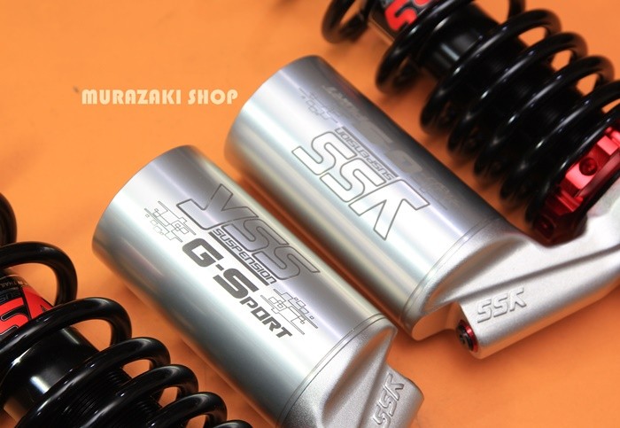 shock Laser logo YSS YAMAHA N-MAX G-SPORT BLACK BLACK TG302-335TRL-07-8J 