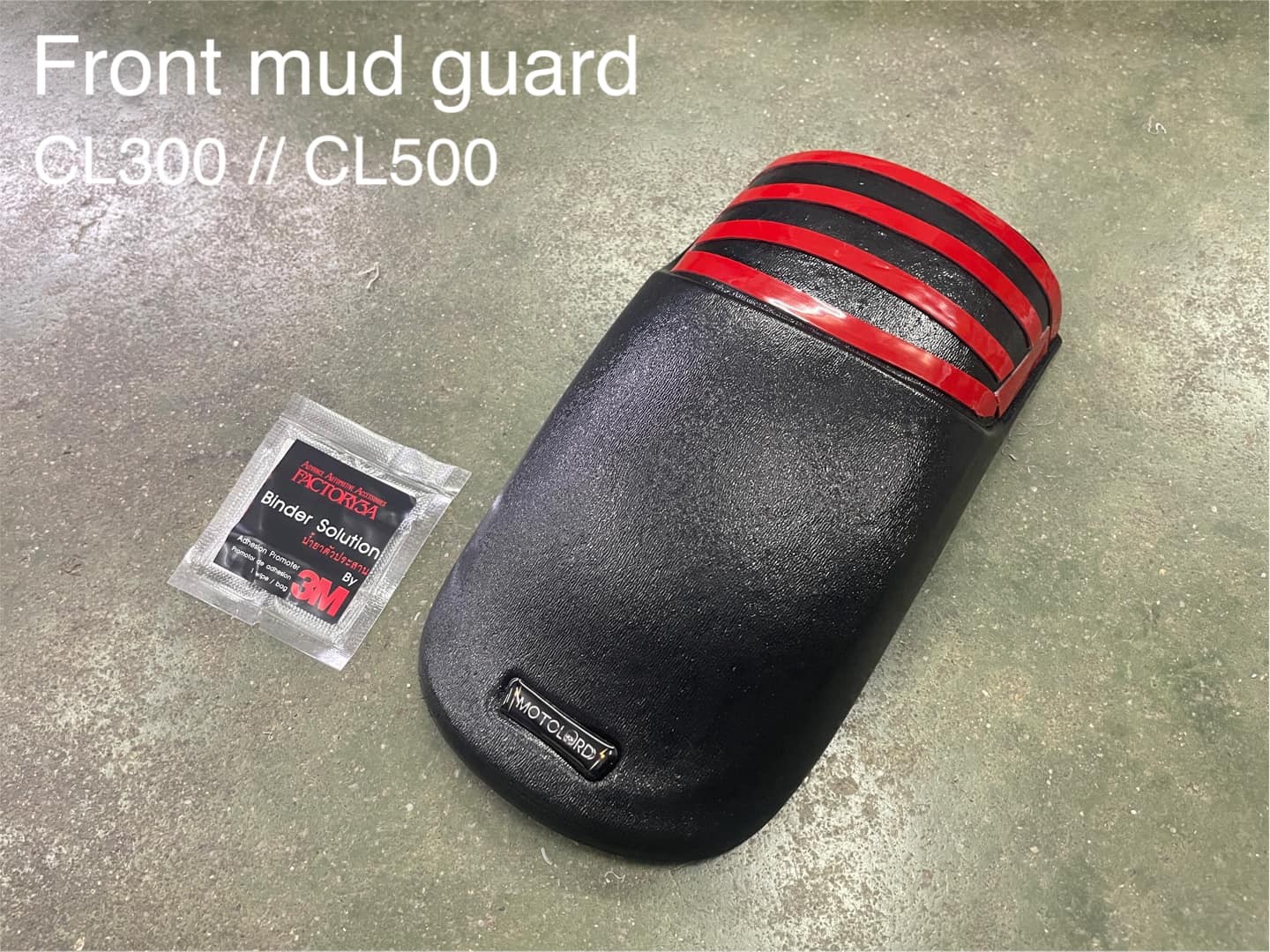 Extension Front Mud Guard Moyolord For Honda  CL300 / CL500 