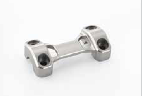  MORIWAKI HONDA MONKEY HANDLE BAR CLAMP - TITANIUM GOLD 