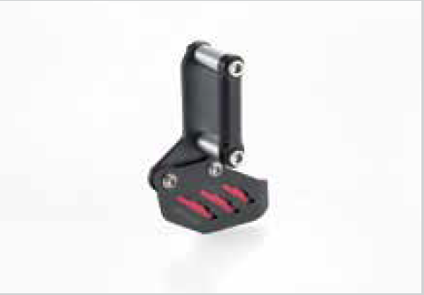HONDA MONKEY KITACO CHAIN GUARD - BLACKRED 