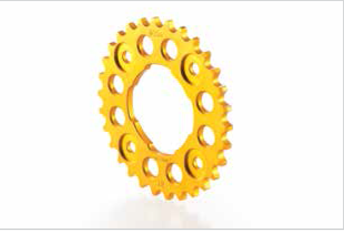  HONDA MONKEY GCRAFT A7075 SPROCKET 30-31-32-33-34T - GOLD 