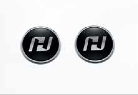 H2C-HONDA MONKEY H2C EMBLEM L-R