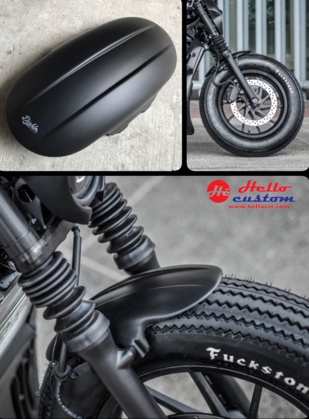 MUDGUARD/FRONT WHEEL  Diablo Custom Works For Rebel300&500