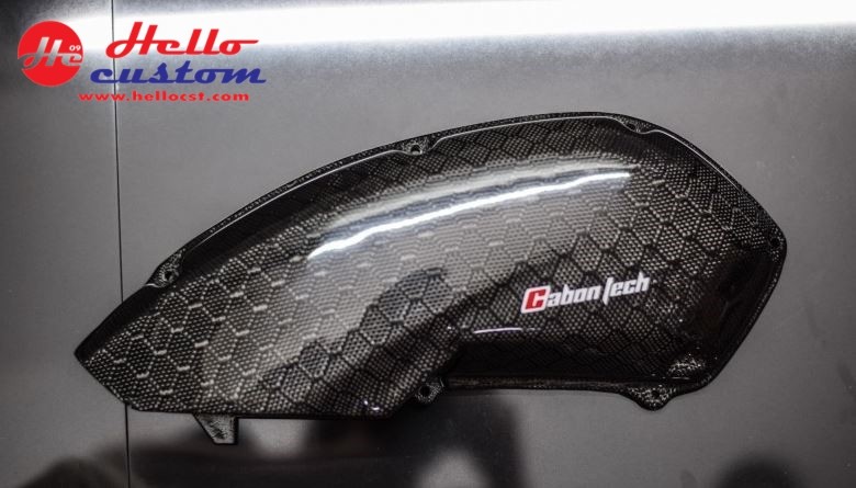 carbon AIR FILTER COVER aerox 155