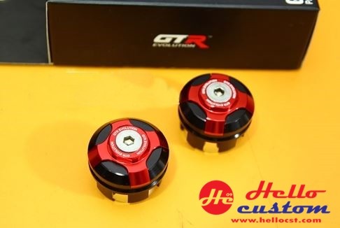 SEAT FRAME END CAP <2PARTS> zoomer x new 2015 for HONDA ZOOMER-X RED