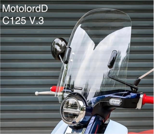 Wind Shield MotoLordD V.3 For Honda C125