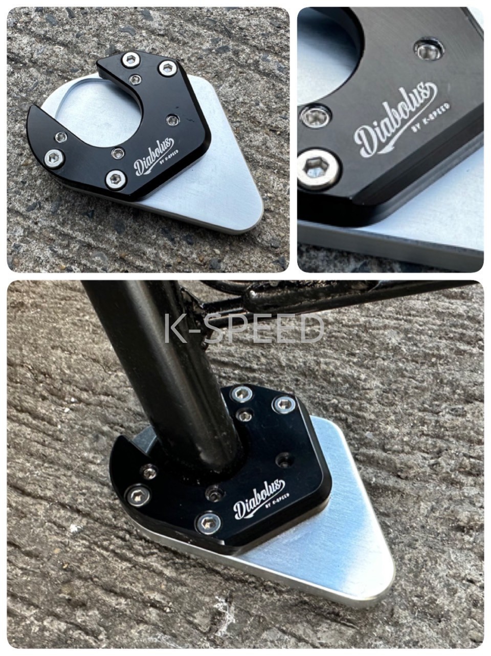 Diabolus Stand Pad for Honda CL300 & 500