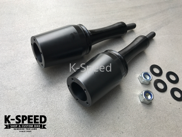 FRAME SLIDERS CNC For Triumph Street twin900. New T100 T120