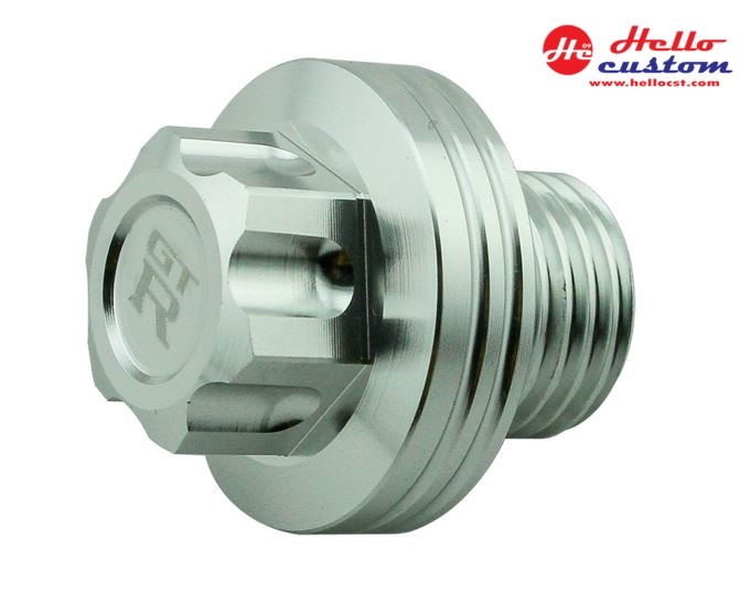 GEAR OIL CAP GTR YAMAHA X-MAX 300 silver