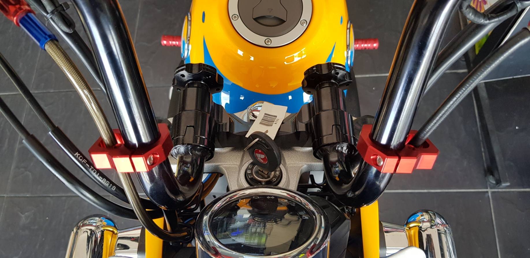 Clamp for Brake Hose MOTOMURA Honda Monkey