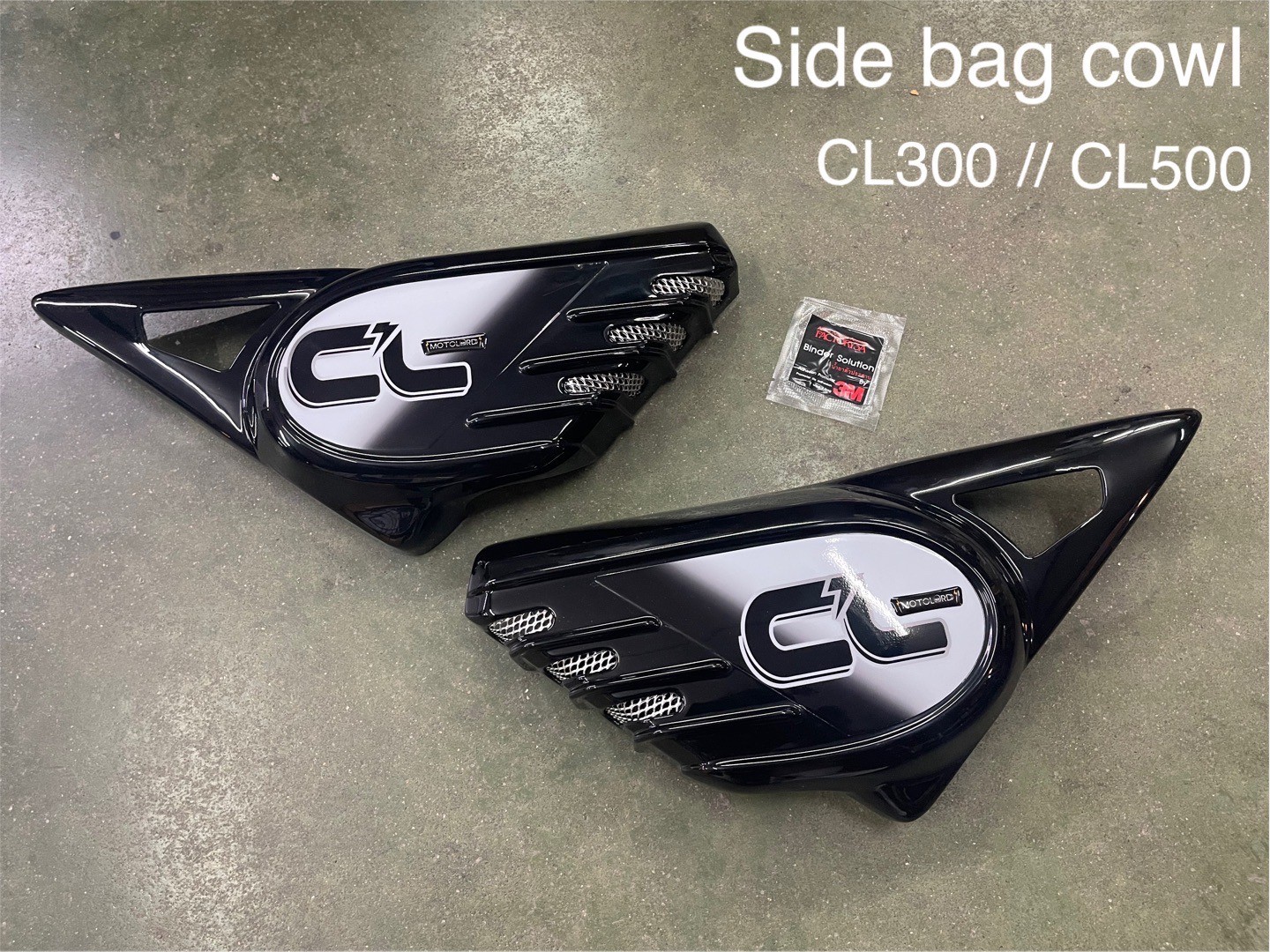 Side Bag Cowl MotoLord For Honda CL300 / CL500