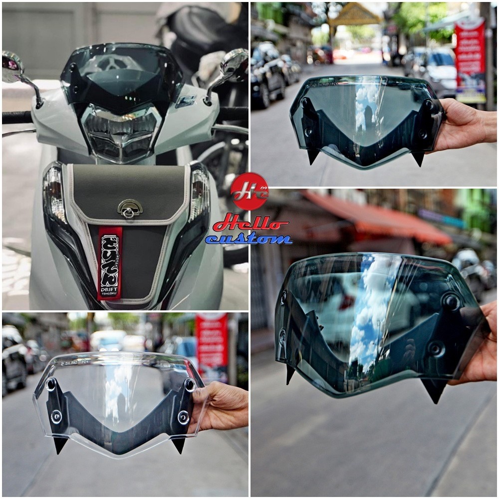 Wind Shield For Honda LEAD 125 2V/4V 