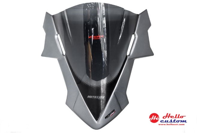 Wind Shield MOTOZAAA AIRROCK GRAY FOR HONDA CBR650F