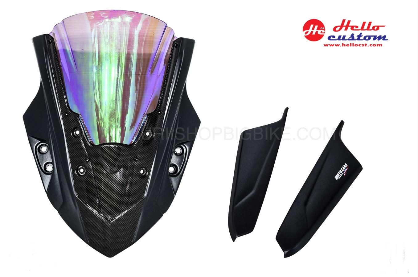 Wind Shield MOTOZAAA RAIJIN V3  FOR HONDA CBR650F