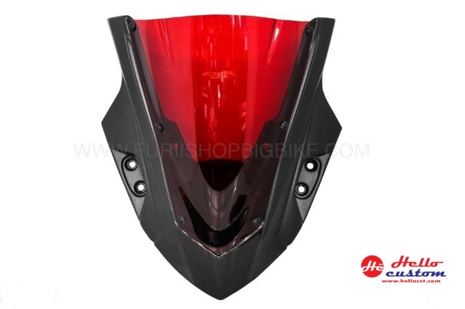 Wind Shield MOTOZAAA FUJIN BLACK,RED FOR HONDA CBR650F