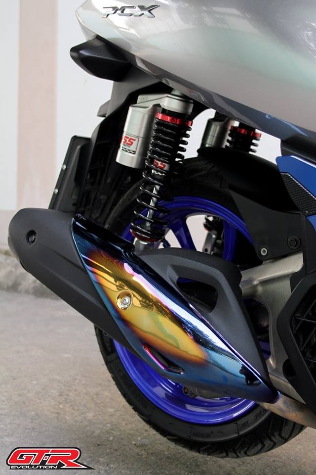 Heat pipe protectors gold tubes  ALL NEW PCX 150 2018