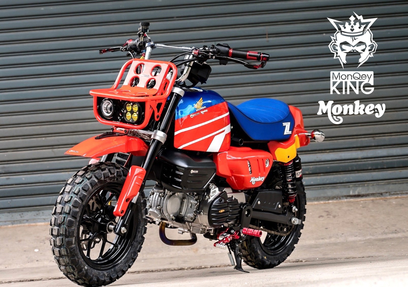 Motolord Front head light Custom For Honda Monkey125