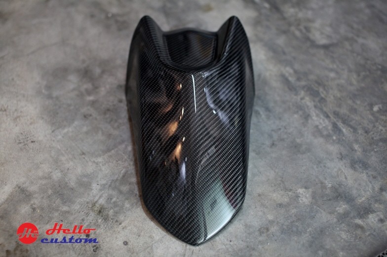 Carbon front fender Cover AEROX 155