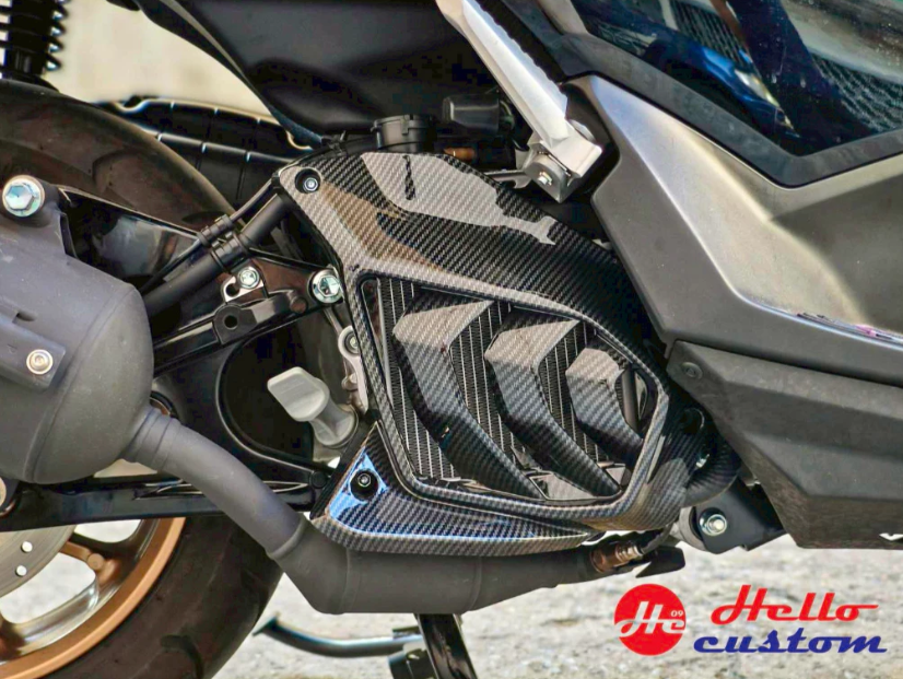 Radiator Cover Carbon ST For Yamaha Nmax155  *Only Turbo Techmax
