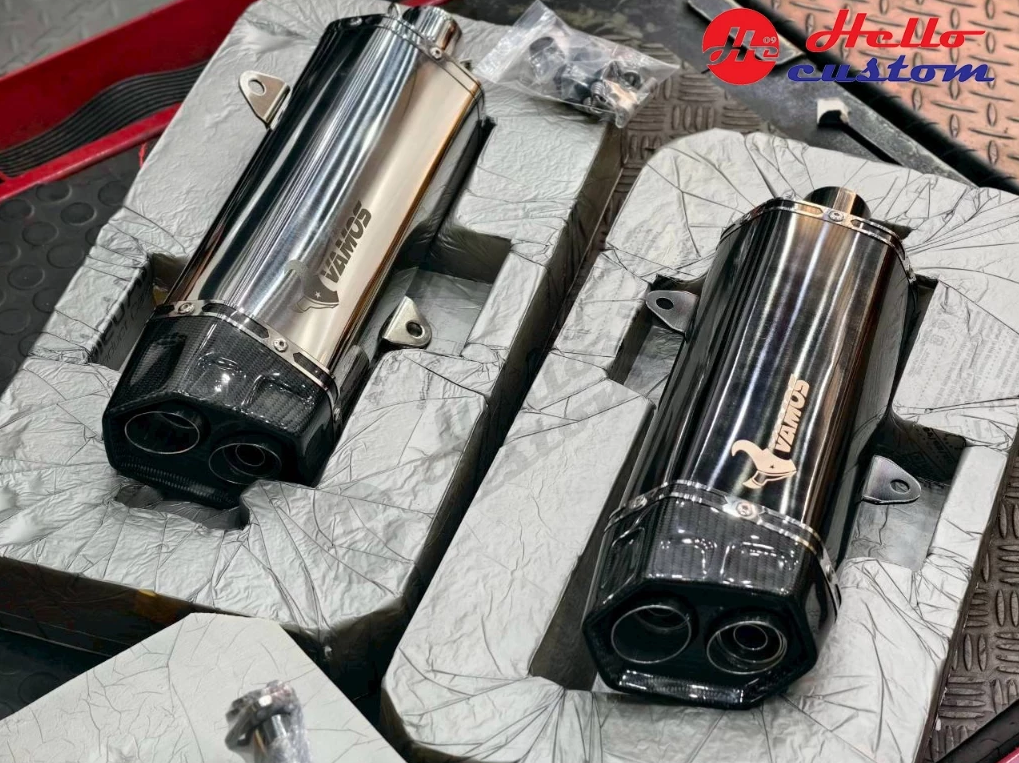 Vamos exhaust pipe for Yamaha Nmax155 2025 Turbo & STD models.