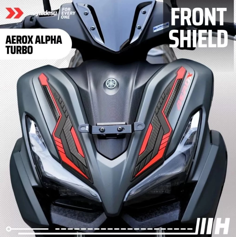  Deck Pad Rubber Hayaidesu For Yamaha Aerox155 Turbo 2025-2026