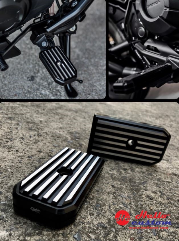 FOOTREST MOPED SET  Diablo Custom Works For Rebel300&500