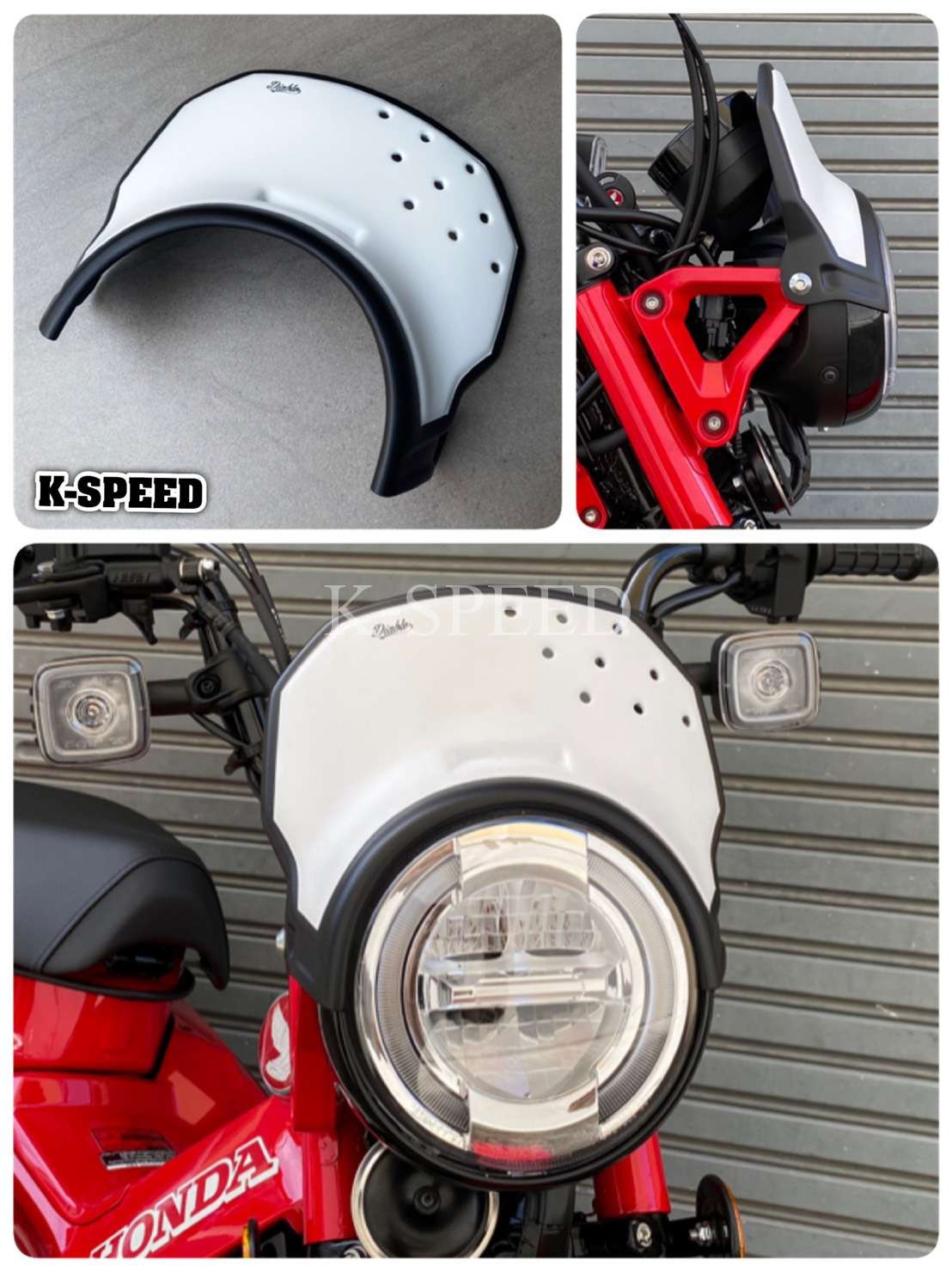 Front Wind Shiled Diablo For CT125 