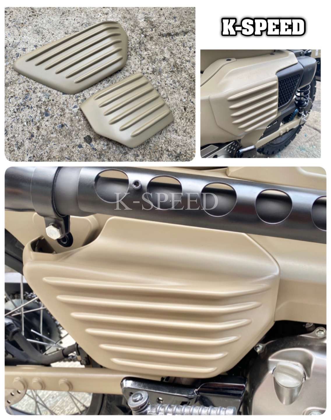 Side Bug Cover Diablo For Honda CT125