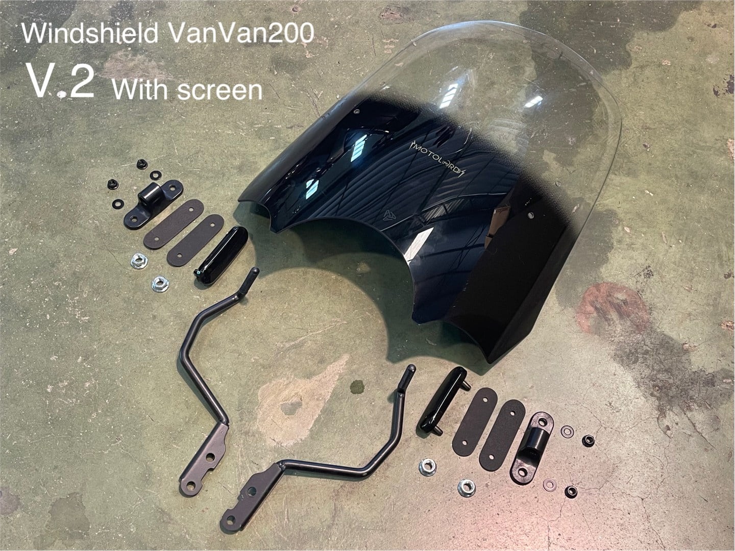 Wind Shield MotoLord V.2 For Suzuki VanVan 200