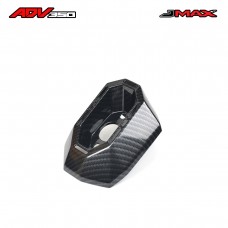 PIPE END COVER CARBON ST BY J.MAX FOR HONDA  ADV350