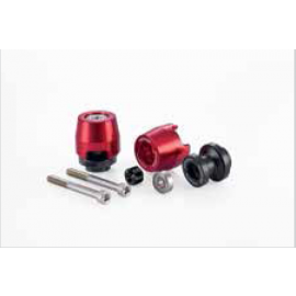  HONDA MONKEY KITACO SPINNER BAR END - RED 