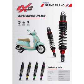 Rear Shock Absorber Extreme Series OKD For Yamaha Grand Filano 