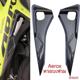 carbon st Cover frame Yamaha Aerox 155 