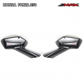 Side Mirror Carbon ST 6D Cover For Honda Forza 350