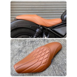 Diablo seat cushions Long version with mixed styles Brown Color For Rebel300 & 500