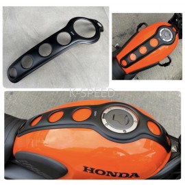 Diabolus fuel tank cover drilled holes for Honda CL300 & 500