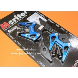 FRONT SHOCK UP-SIDEDOWN COVER  CNC Moritech for YAMAHA AEROX BLUE