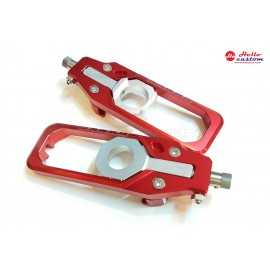 REAR CHAIN ADJUSTER LT RED FORBMW S1000RR