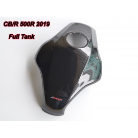 Full Tank Cover Carbon ST 6D For Honda CB/CBR 500R  2019