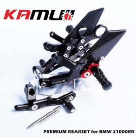 Premium Rear Set CNC Kamui For BMW S1000RR 