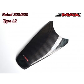 carbon tank cover HONDA REBEL 300-500 JMAX V2 