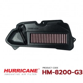  Air Filter Hurricane Cotton Air filter (HM-8200-G3) For HONDA LEAD 125 4V 2022 