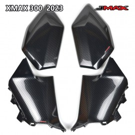 Side Console LR + Side Pocket LR Carbon ST By.Jmax For Yamaha New Xmax300 2023